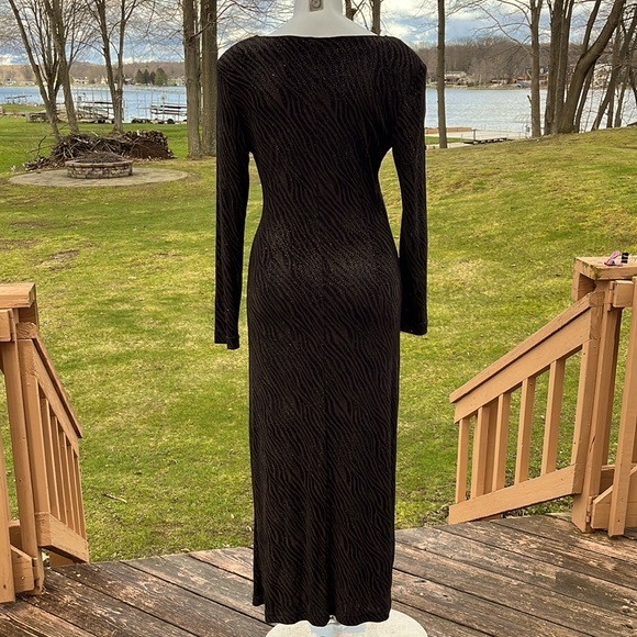 Jessica Howard sparkly wrap-style dress 6-8 - Picture 3 of 11